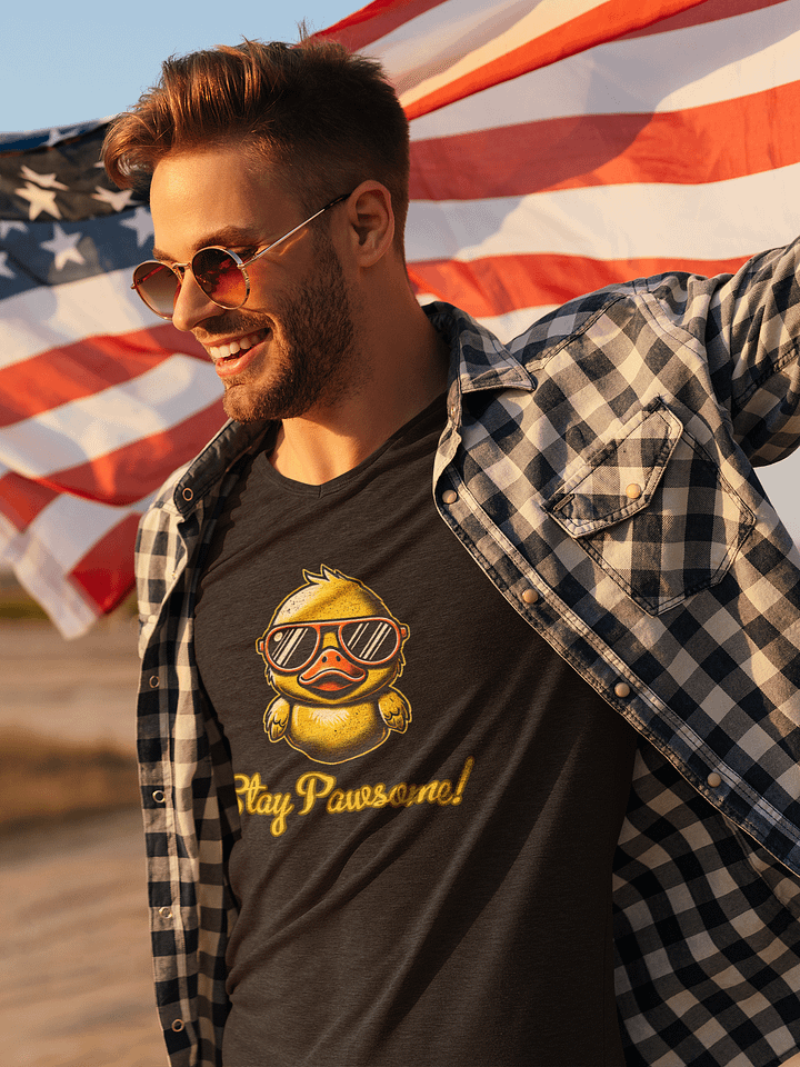 Stay Pawsome! - Cool Duck T-Shirt product image (2)