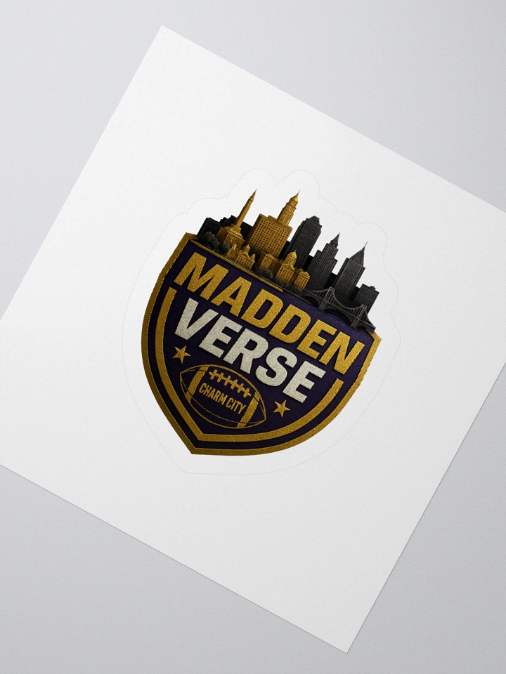 CHARM CITY FOOTBALL MADDEN VERSE STICKER product image (2)