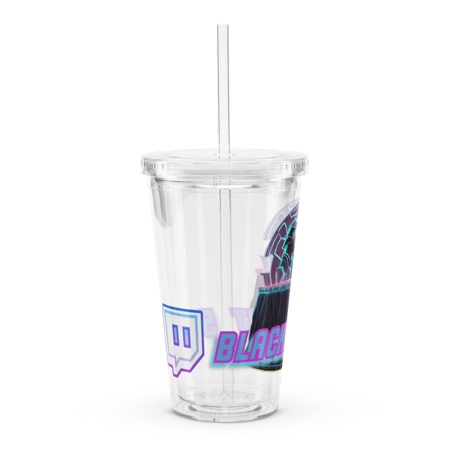 Blackknight513 Double Wall Clear Plastic Tumbler (16 oz) product image (3)