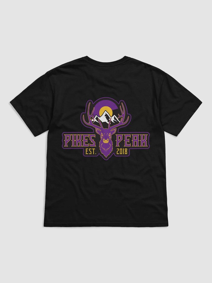 Symmetrical PP Design Purple T-Shirt product image (5)