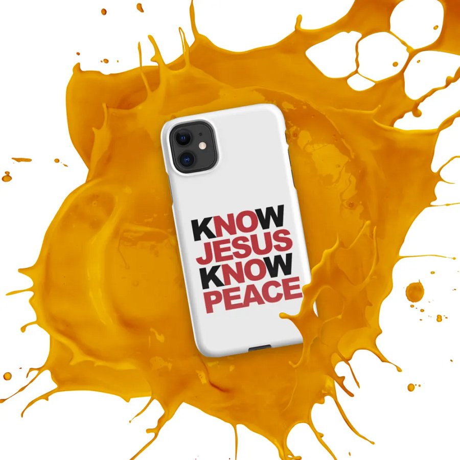 'KNOW JESUS' Phone cover product image (27)