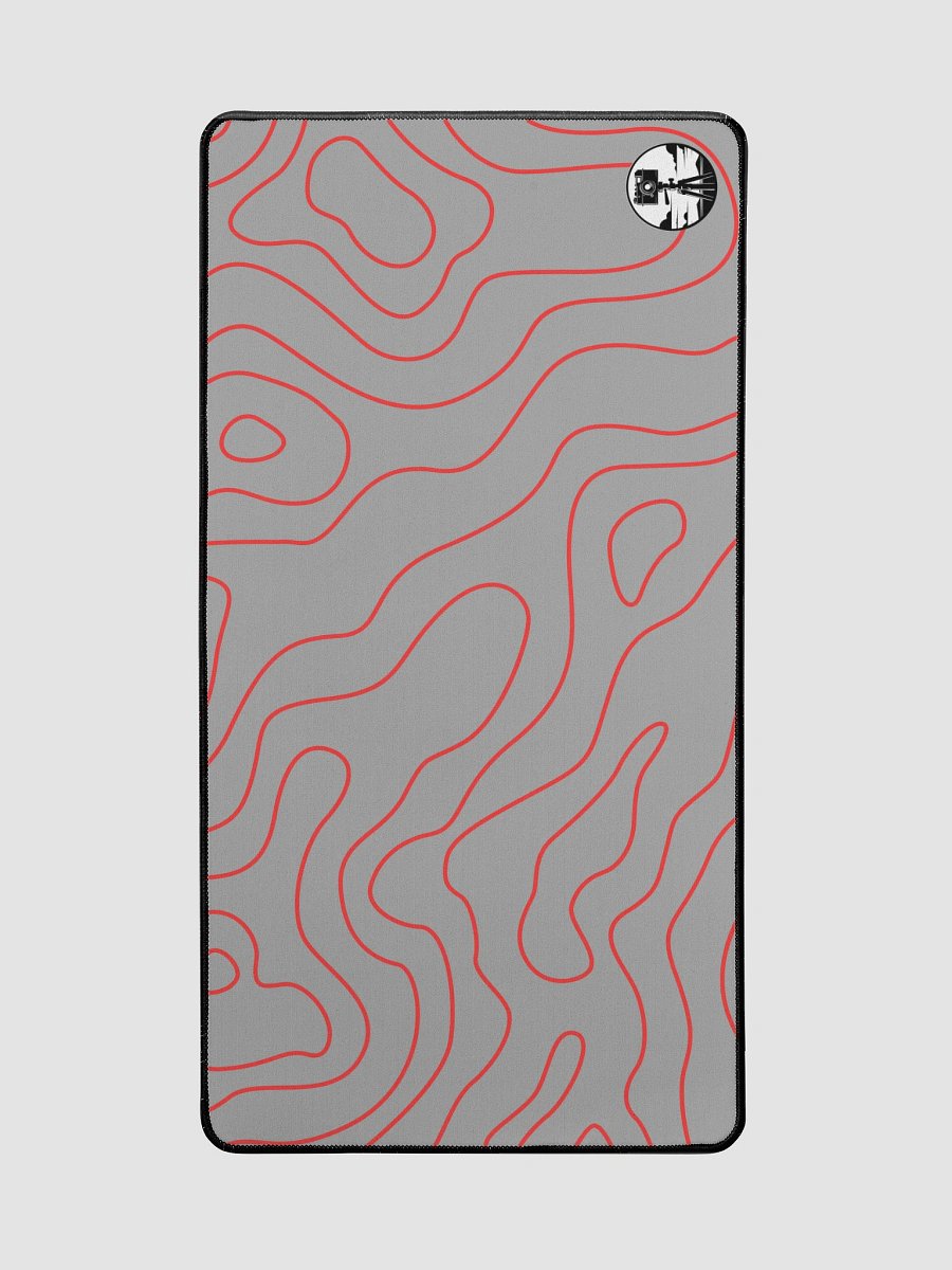 Red/Grey Damascus Deskpad product image (2)