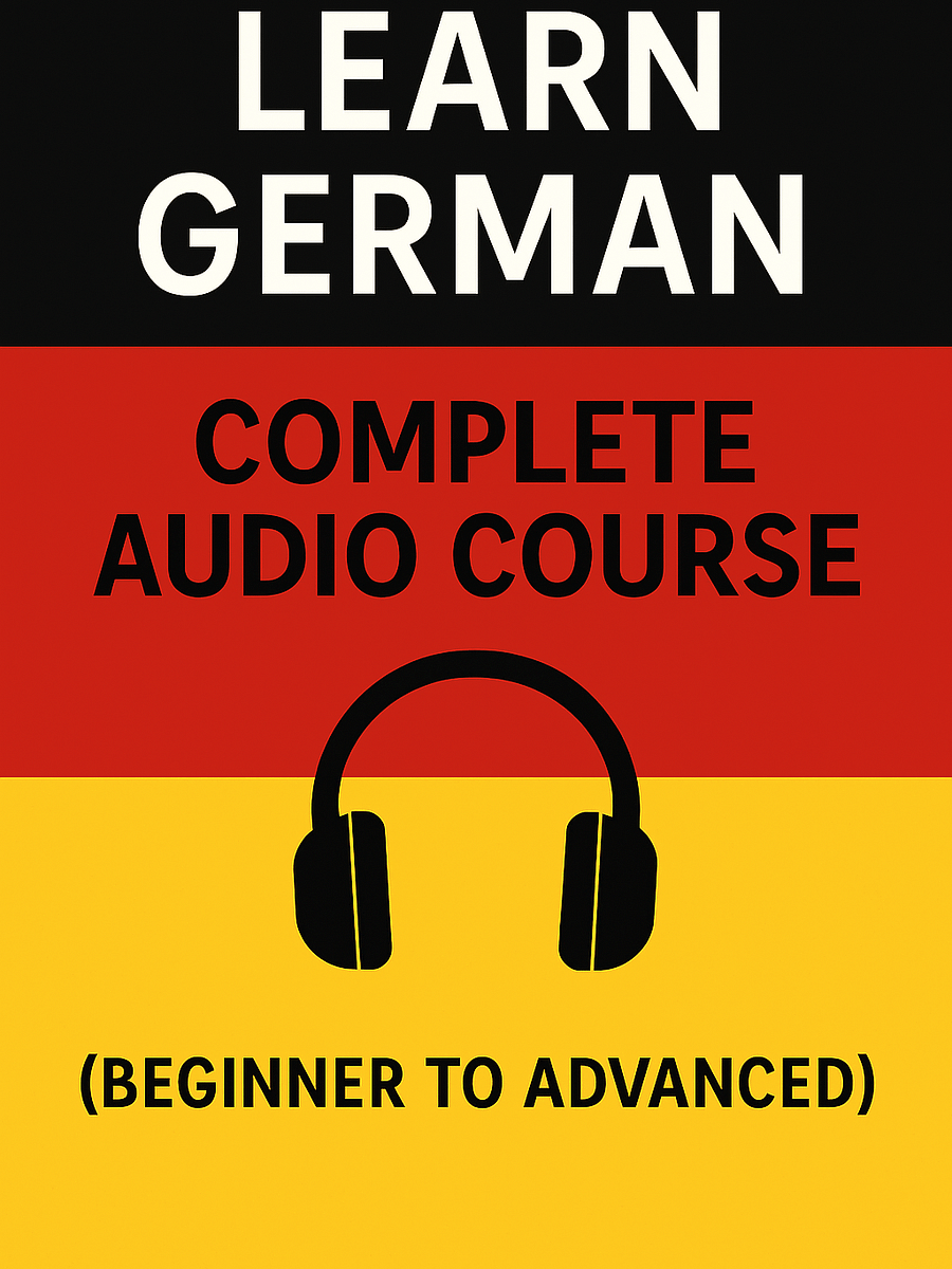 Learn German – Complete Audio Course (Beginner to Advanced) product image (1)