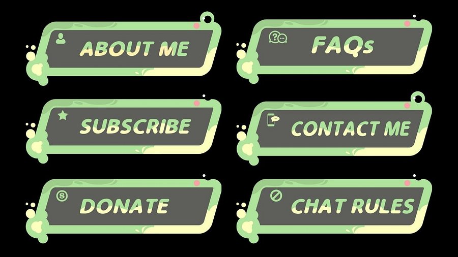 Wacky Frog Twitch Panels product image (1)