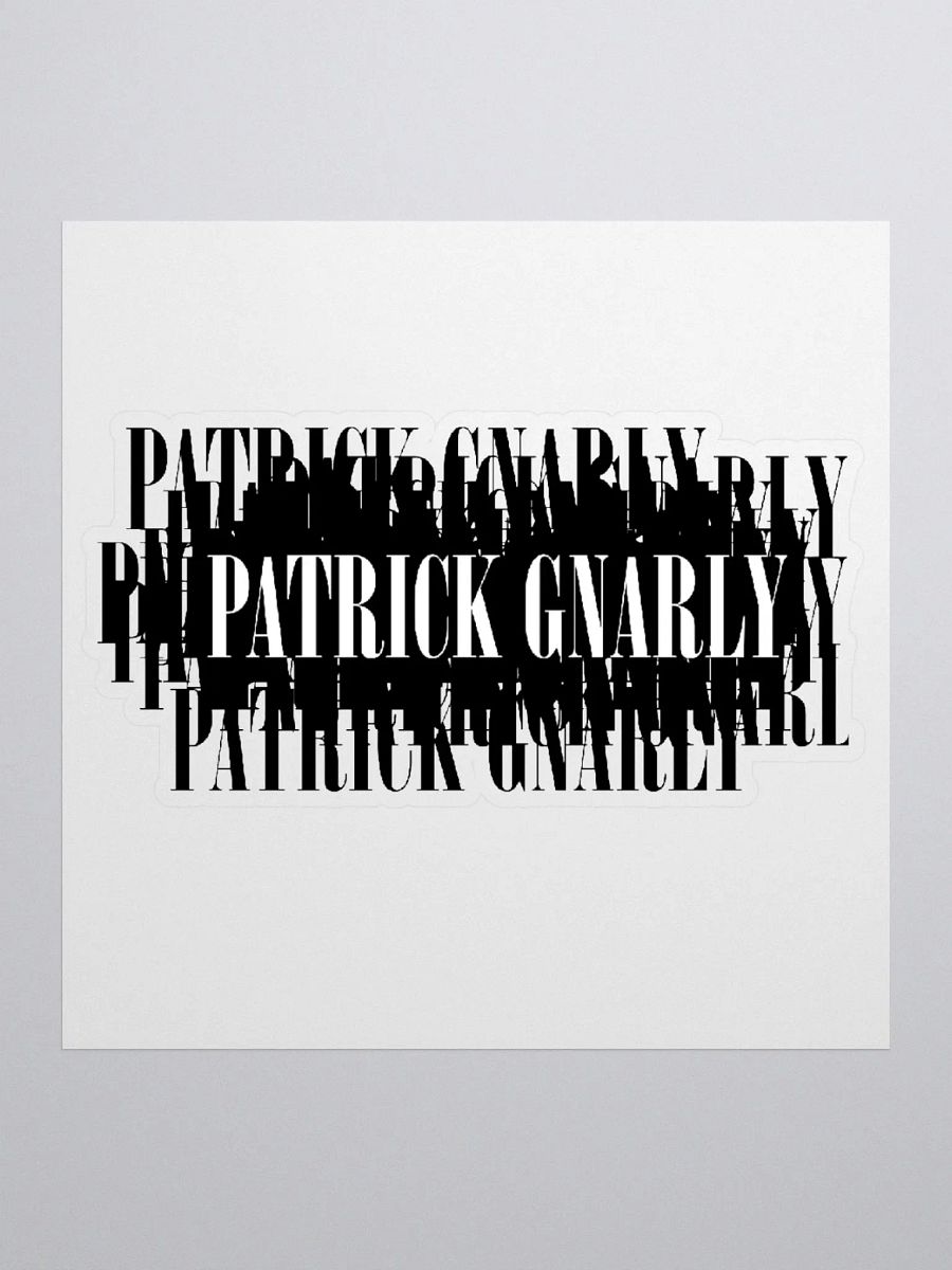 Patrick Gnarly Stamp Sticker product image (1)