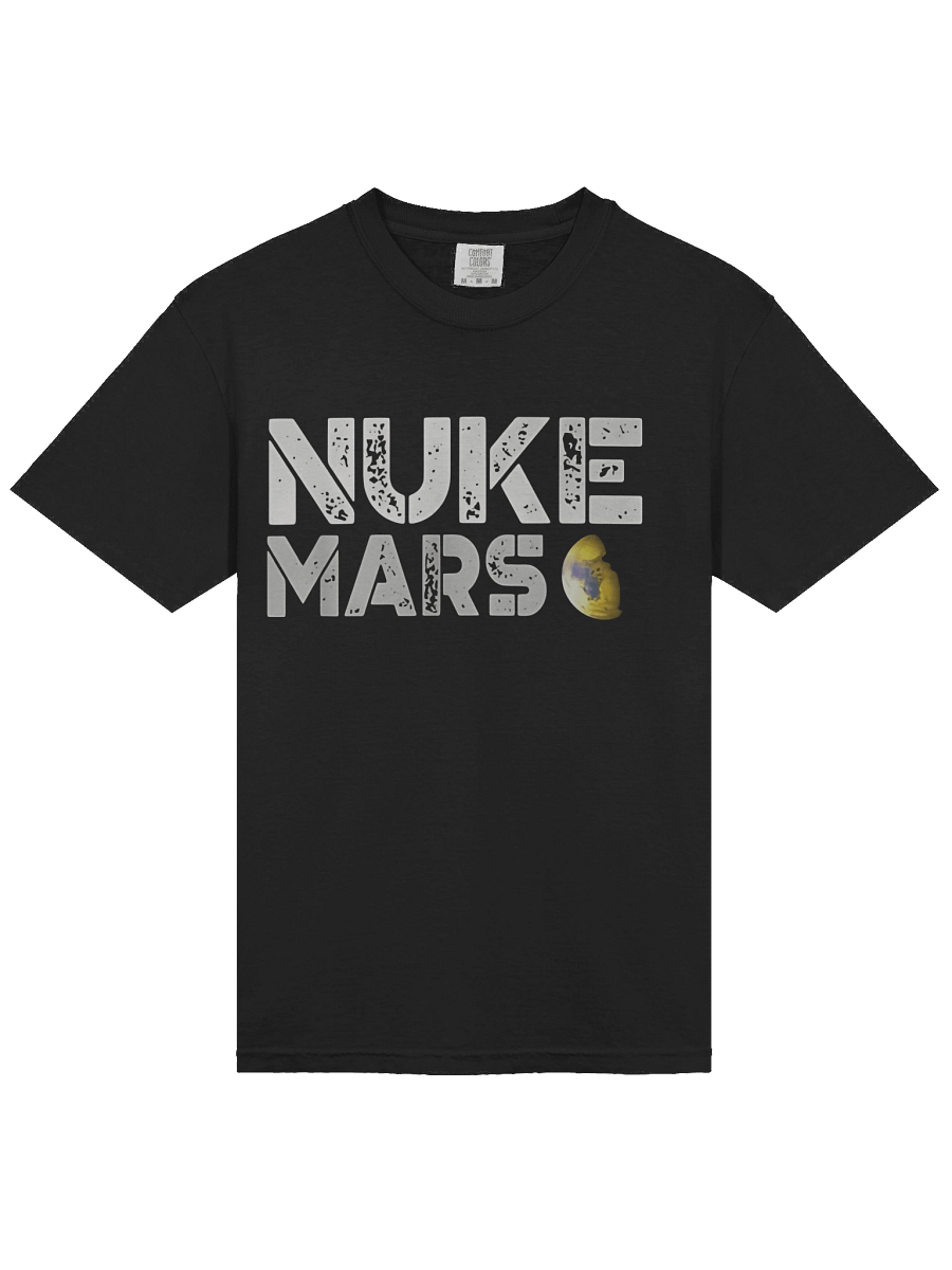 Elon Musk Wears Nuke Mars T-Shirt product image (2)