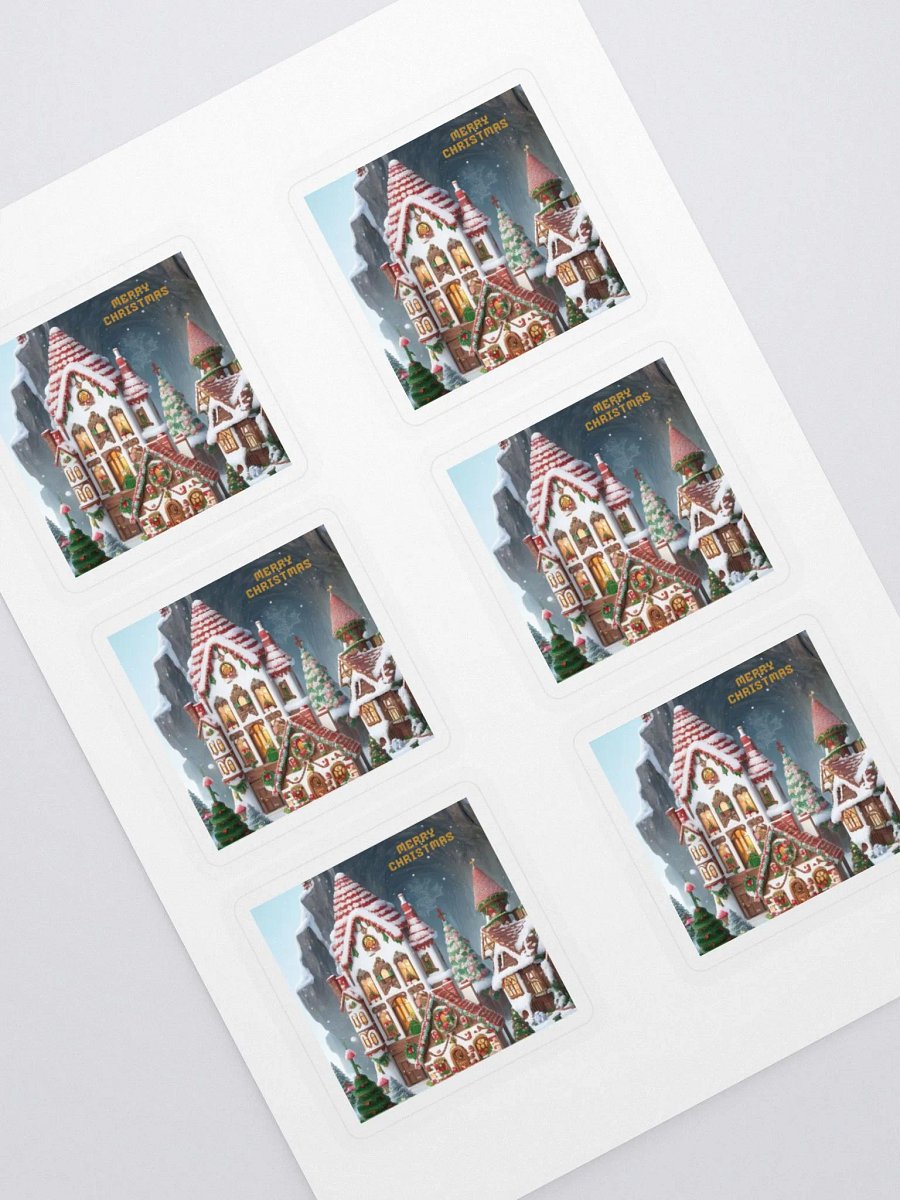 MERRY CHRISTMAS VILLAGE STICKER PACK product image (1)