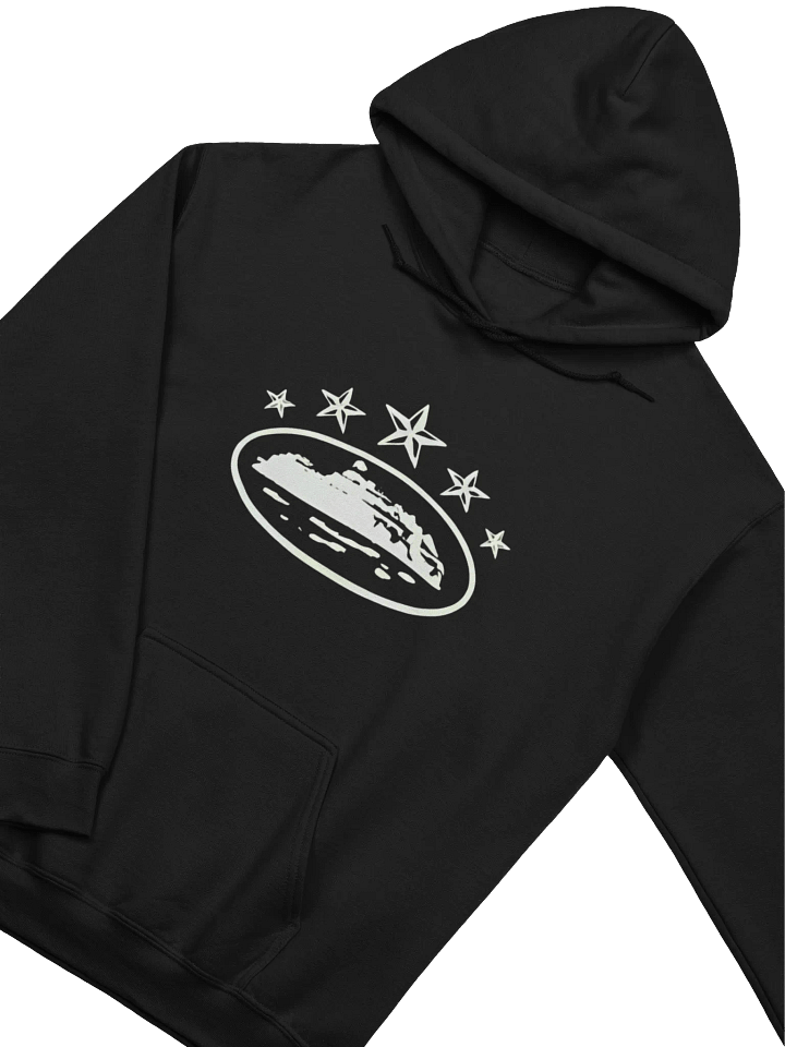 Corteiz 5 Starz Alcatraz Hoodie Black product image (2)