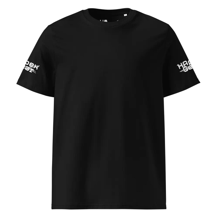 Flaming Skull Face- Organic Cotton T-Shirt product image (2)