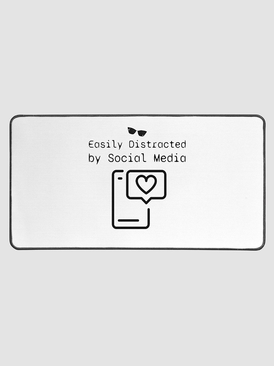 Starry Social Media Night Desk Mat product image (1)