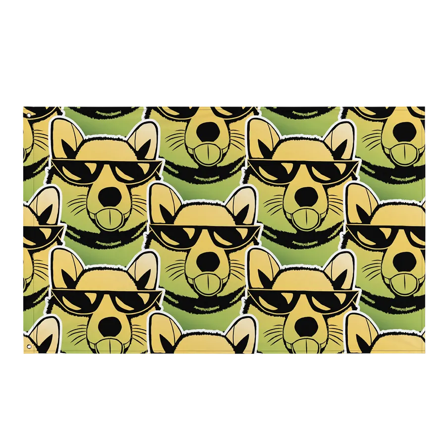 Shiba-tude Flag product image (1)