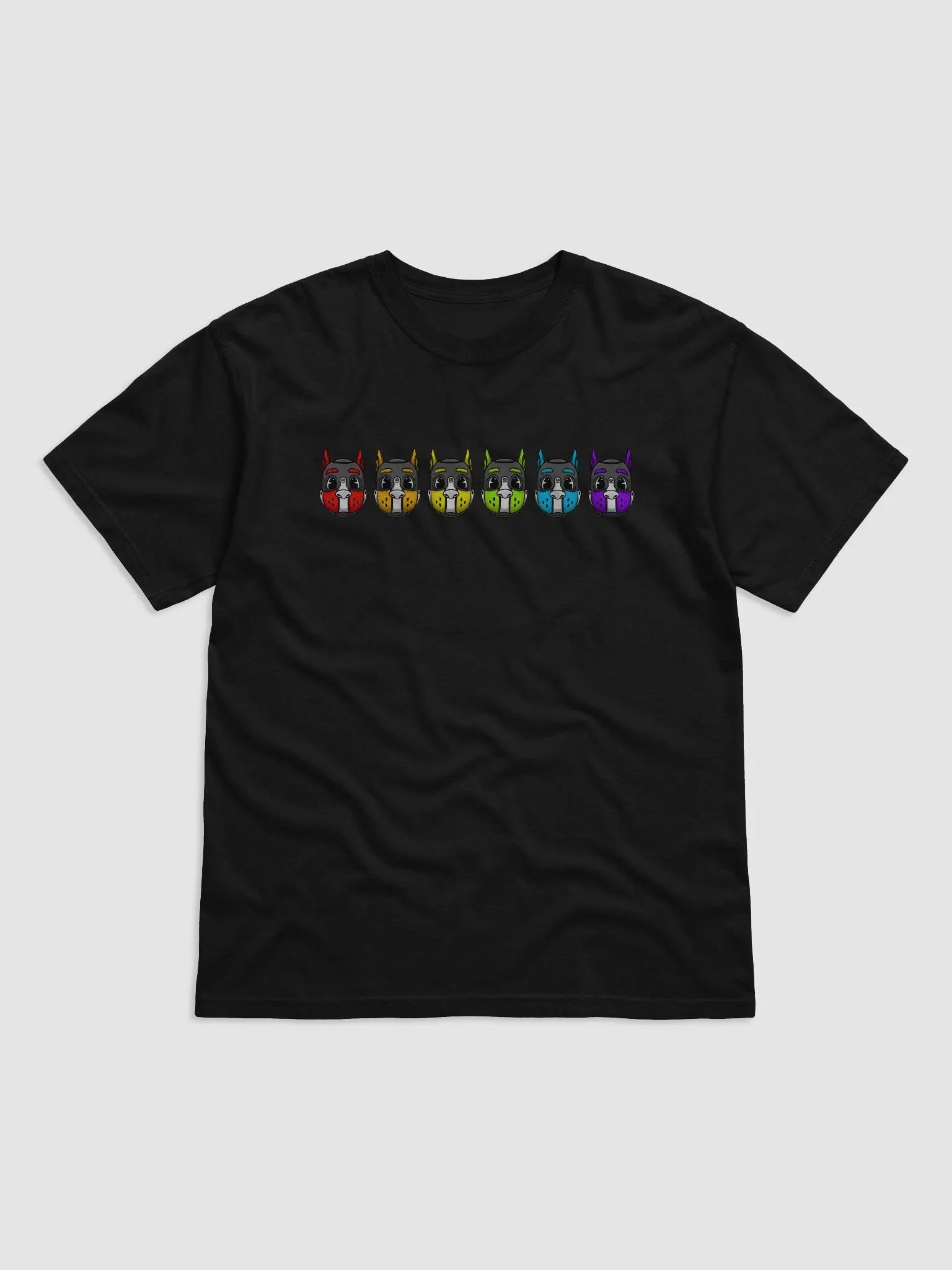 Rainbow Puppers - Dyed Heavyweight T-Shirt product image (1)