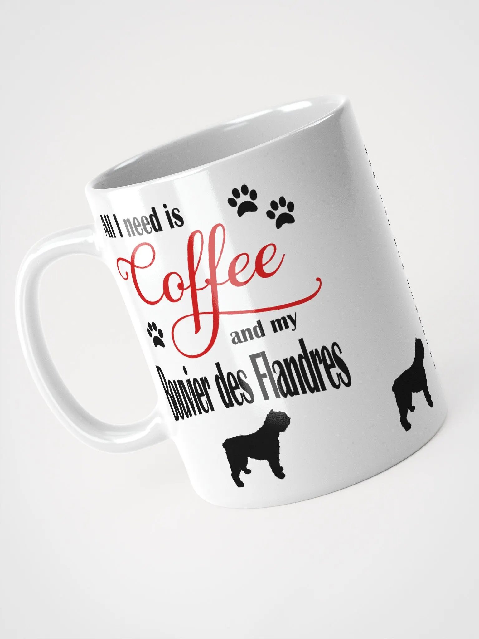 Coffee and my Bouvier des Flandres Mug product image (3)