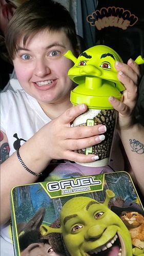 The best type of mail comes from @gfuelenergy !

I am so excited to recieve this beauty as I'm a huge Shrek fan! It's the per...