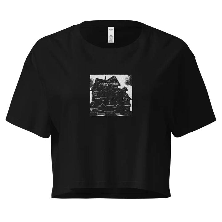 Women's Premium Crop Top, heavy metal product image (1)