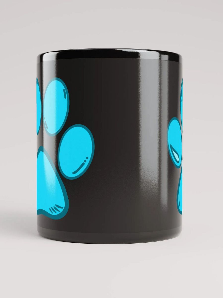 (Black) Light Blue Paw Mug product image (9)