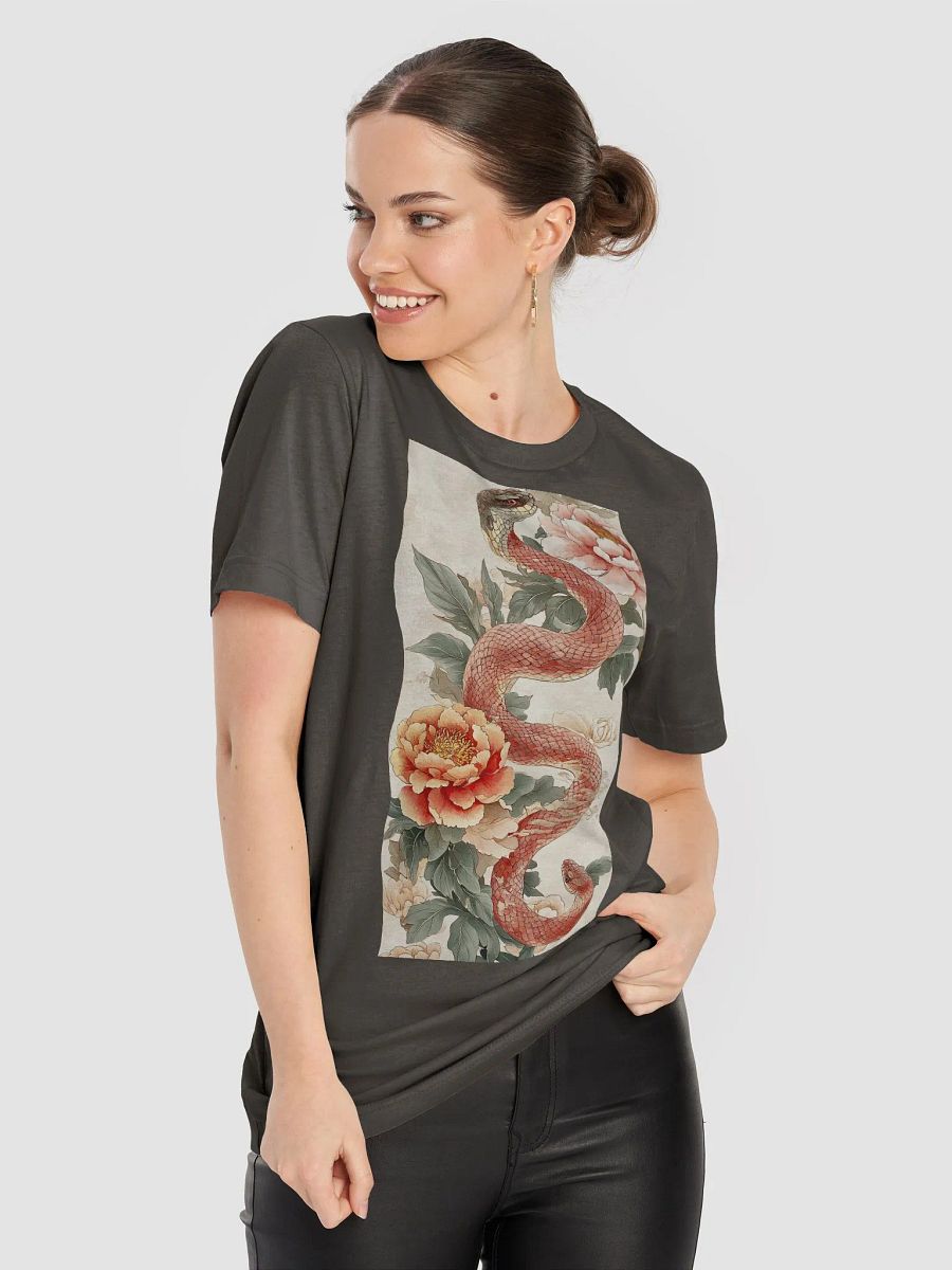 Pink Peony and Snake Supersoft Tee product image (8)