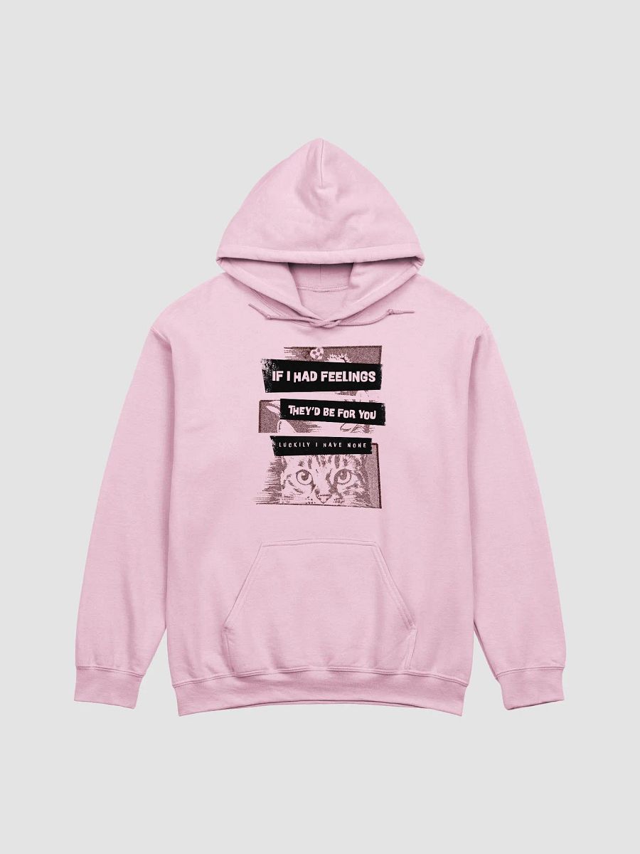 Vintage Cat Gaze -regular fit hoodie product image (1)