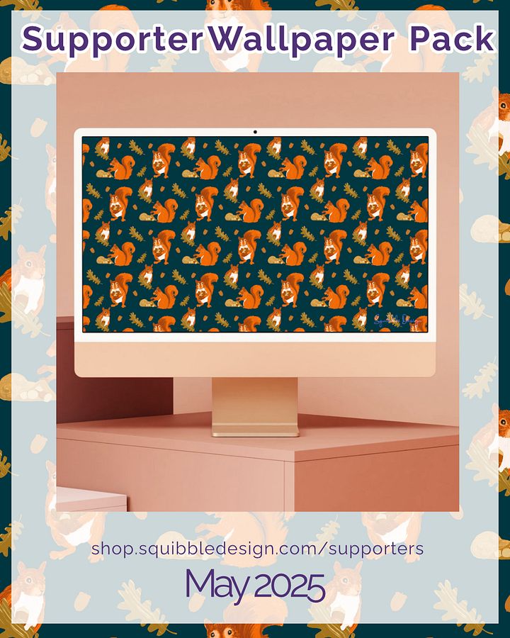 Wallpaper Pack for Supporters May 2025 product image (1)