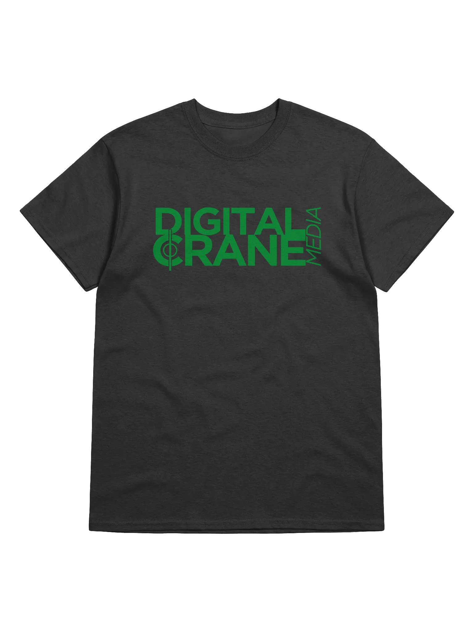 Digital Crane Media | Green Logo Tee product image (1)