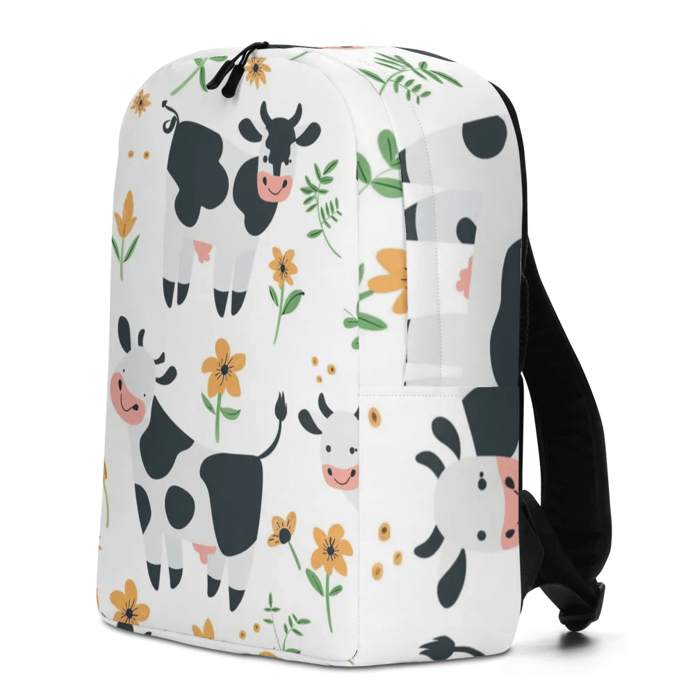Playful Cow and Flower Backpack product image (12)