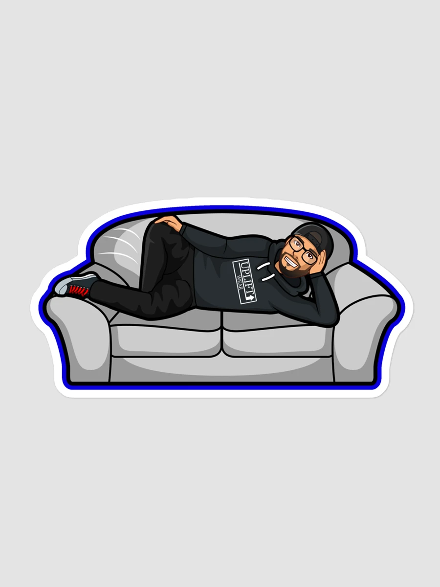 JLD Couch Logo Sticker product image (1)