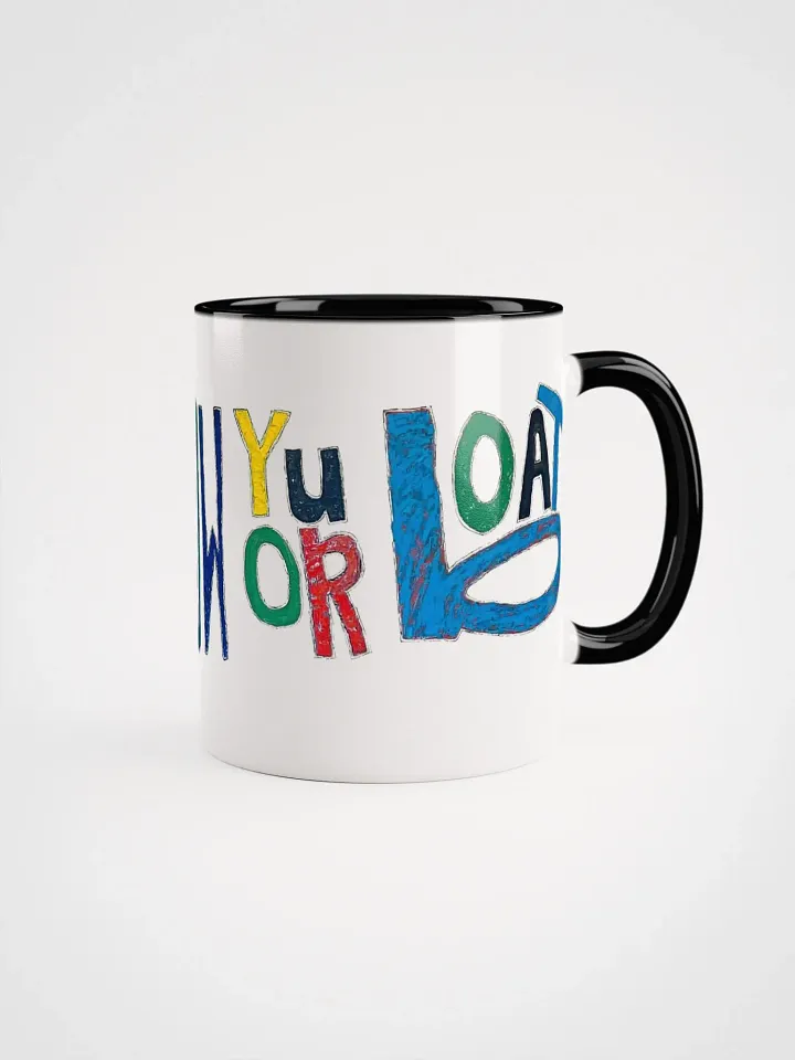 Row Row Row Your Boat Ceramic Mug with Color Inside product image (2)