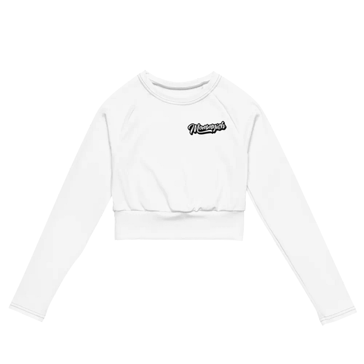 Mommyish Signature Print Crop Top product image (2)