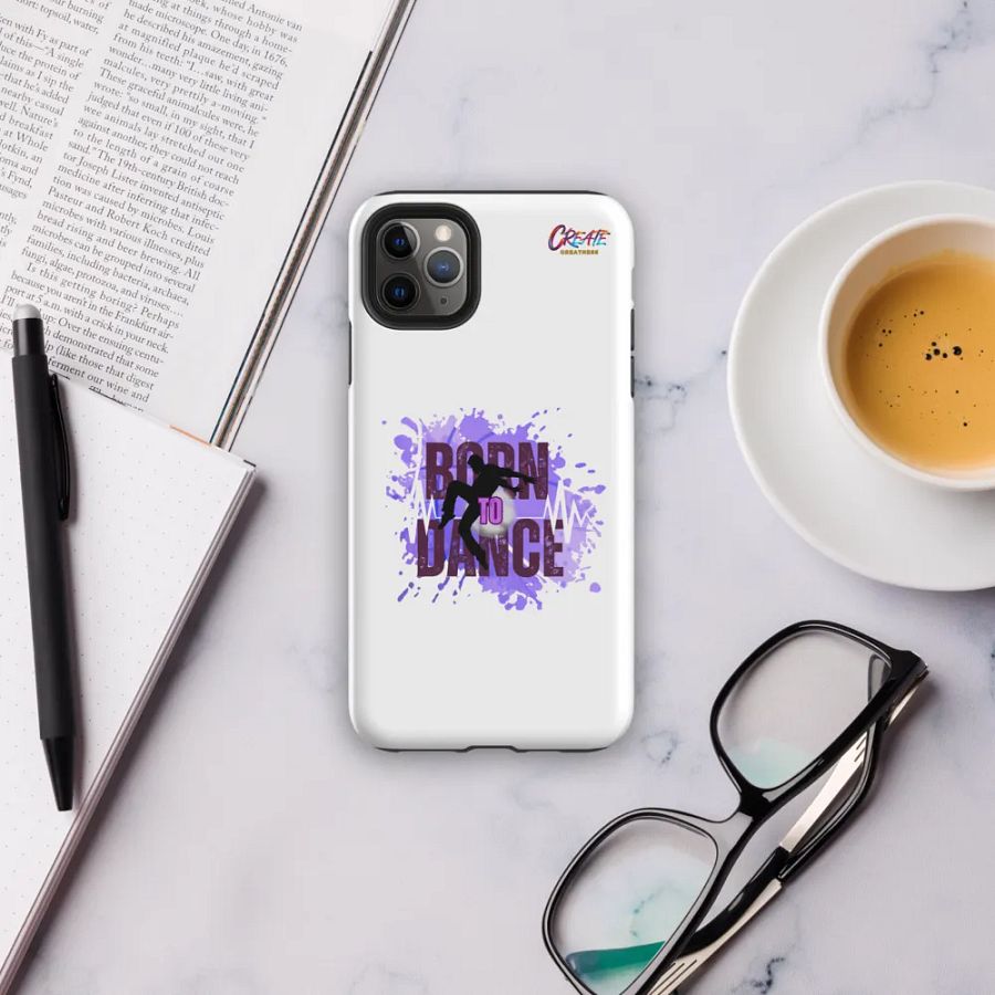 Soundwave Born to Dance His Silhouette iPhone® Tough Case product image (5)