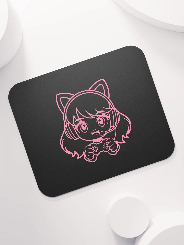 🎮 Gamer Girl Mouse Pad – Precision, Power & Pink Vibes! 💖 product image (1)