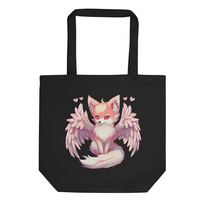 Mystical Fox Eco-Tote: Carry Enchantment Everywhere! product image (1)