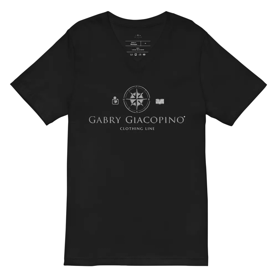 T-Shirt da Uomo Collo a V – Gabry Giacopino Clothing Line product image (2)