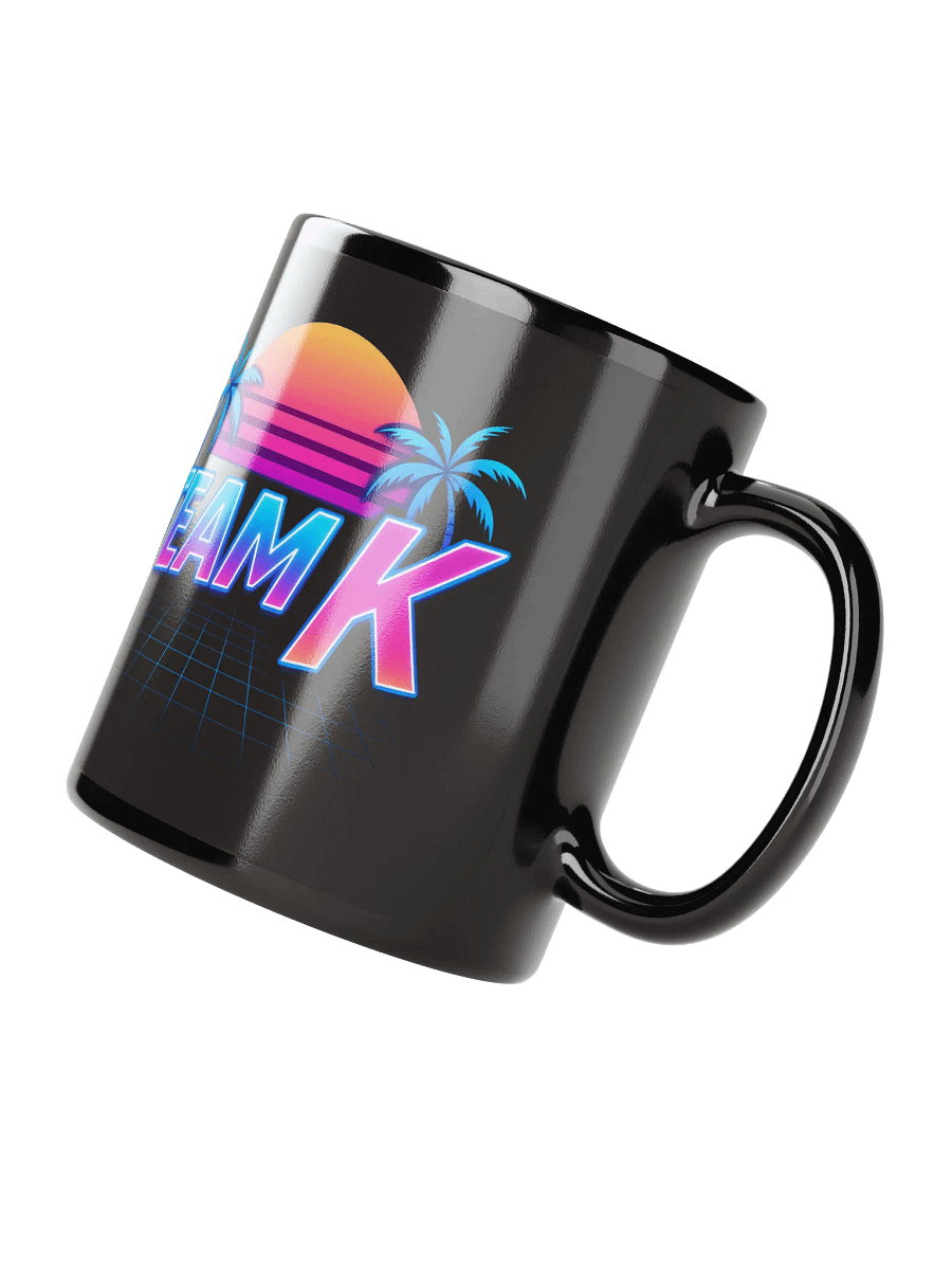 Team K 1980's Black Mug product image (3)