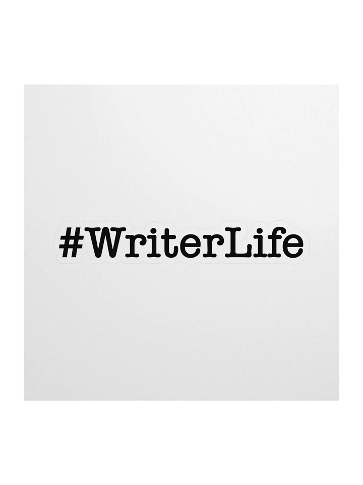 #WriterLife Sticker product image (2)