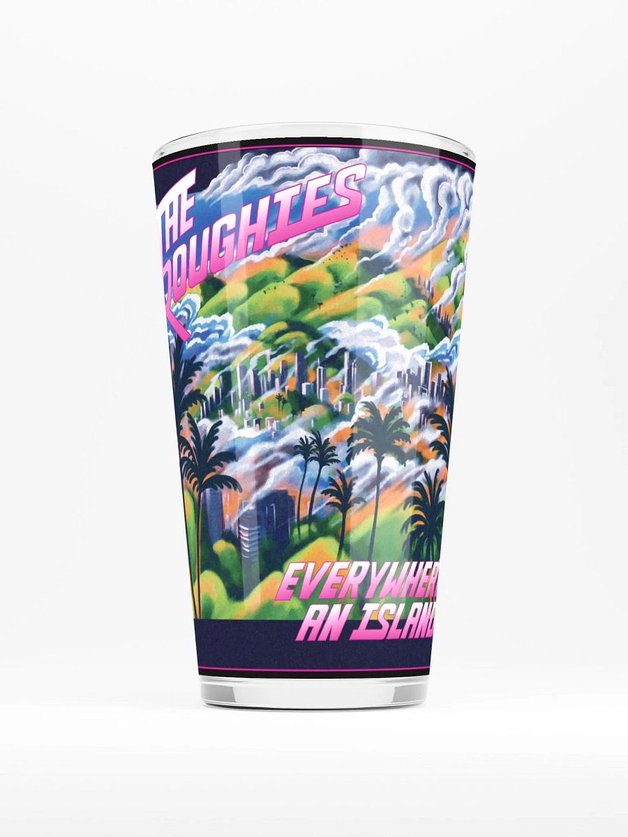 Everywhere's An Island Pint Glass product image (2)