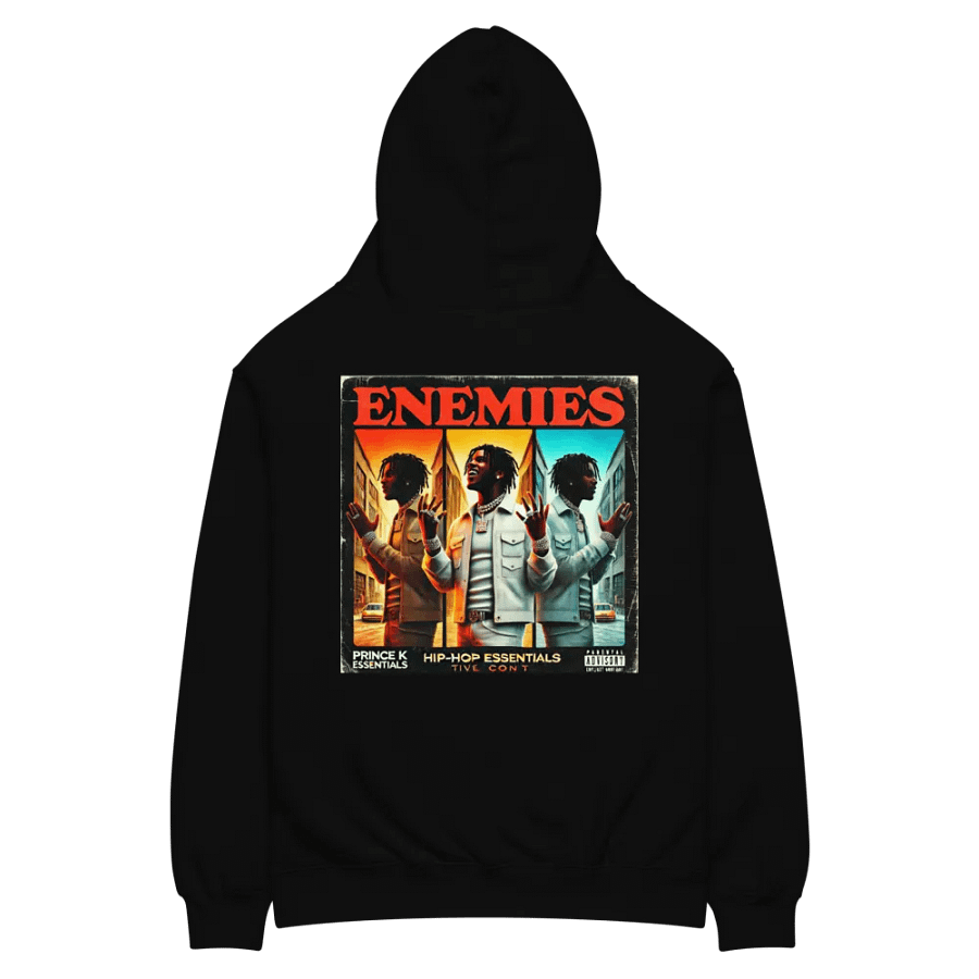 Regal Emblem Gold Print Hoodie product image (4)