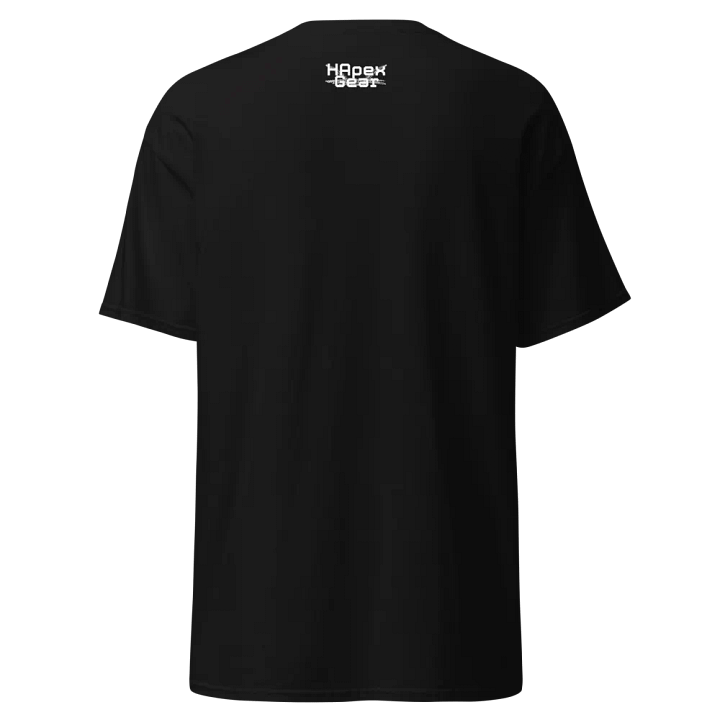 Heavyweight T-Shirt - Embroidered - White HApex Gear Black Logo product image (2)