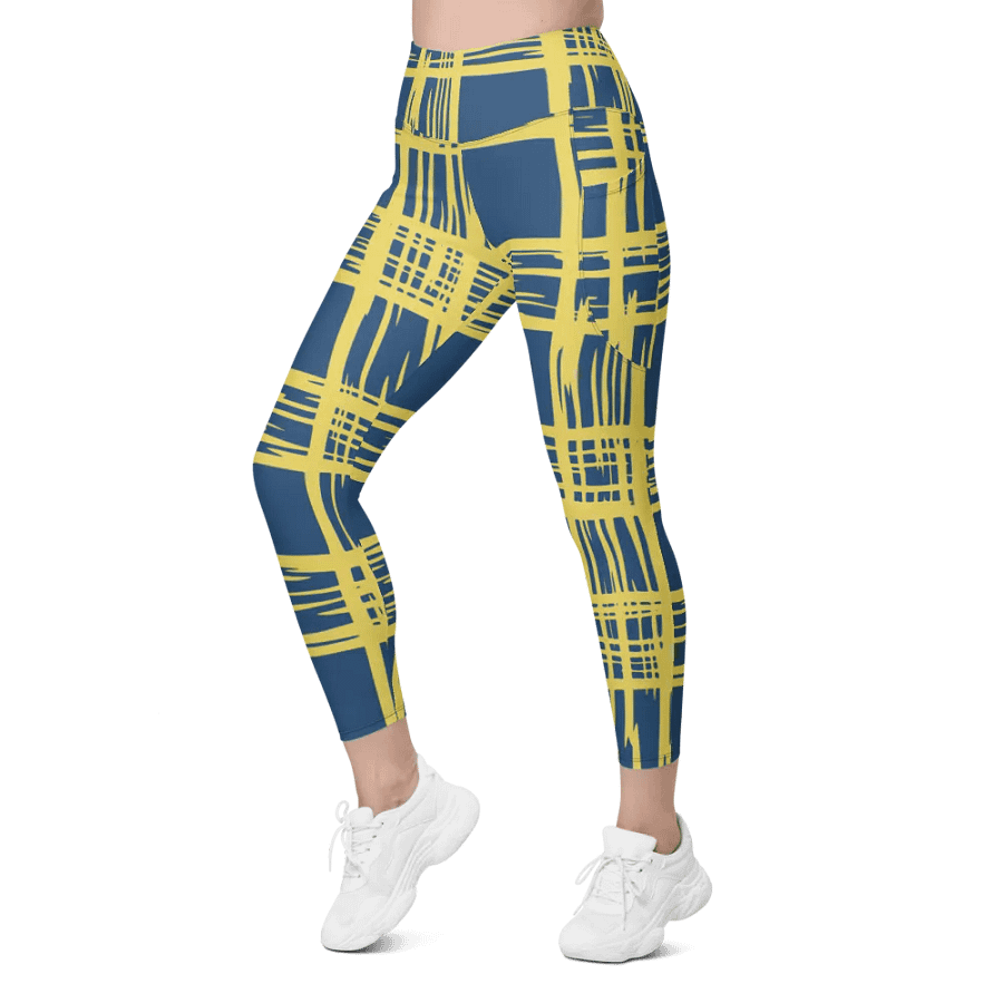 Leggings with Pockets – Seamless Geometric Pattern for Stylish Functionality product image (4)