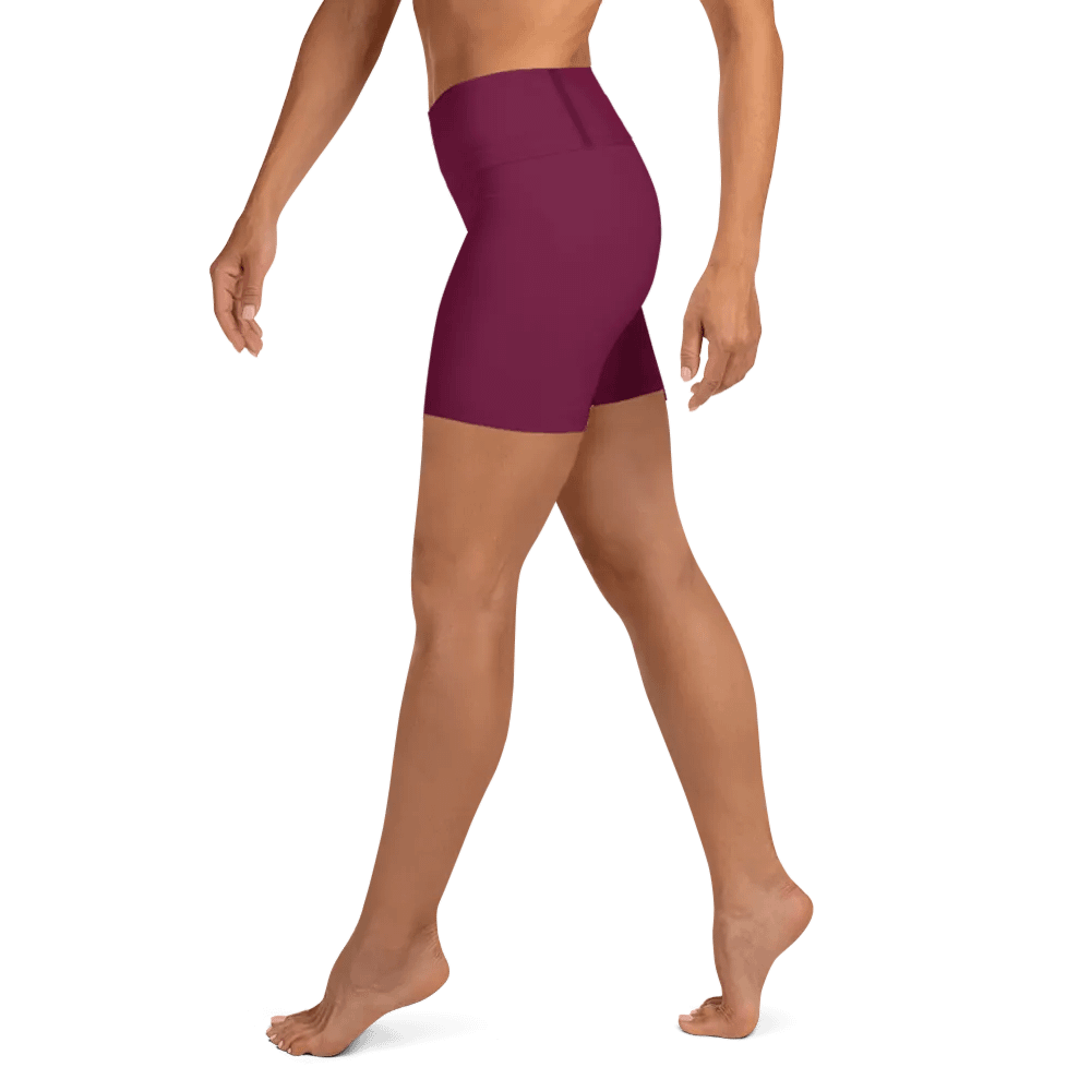 Magenta Yoga Shorts product image (3)