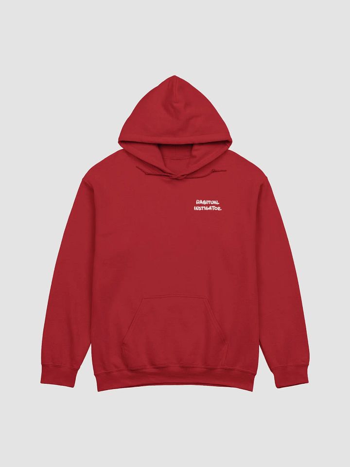 HABITUAL INSTIGATOR (sm. lined design, #CB5F5F) classic hoodie product image (50)