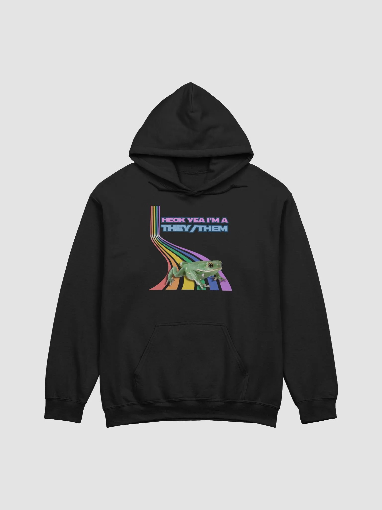 Heck Yea I'm A THEY/THEM Hoodie product image (7)