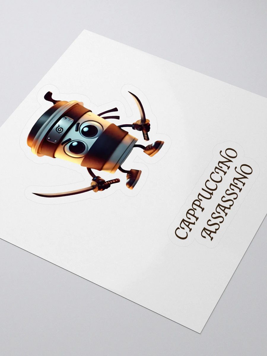 CAPPUCCINO ASSASSINO - STICKER product image (3)