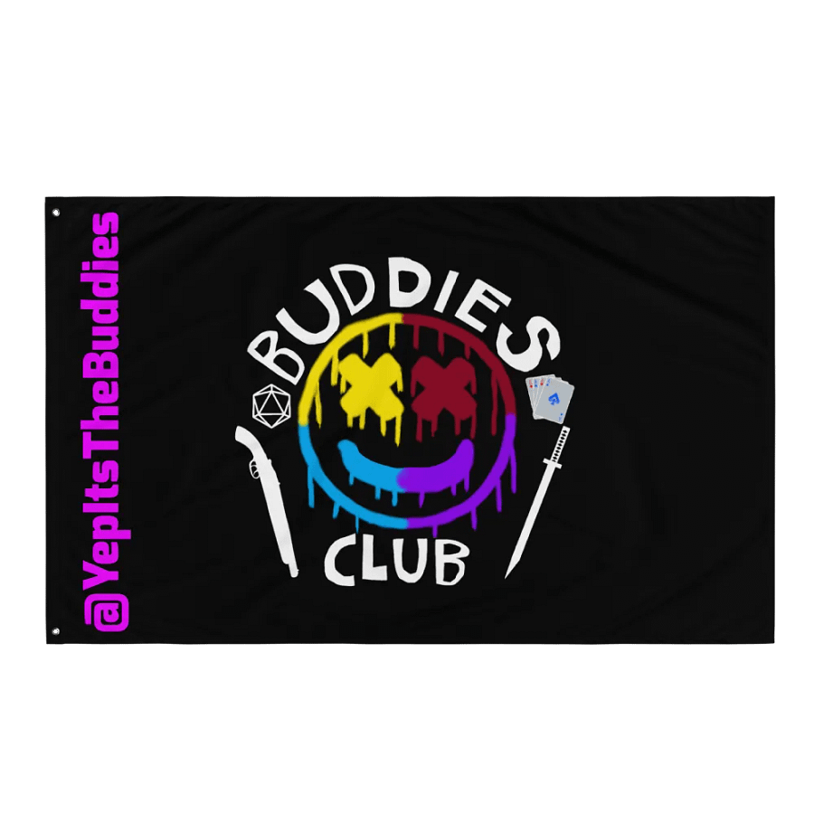 Buddies Club Flag (Dark Mode) product image (3)