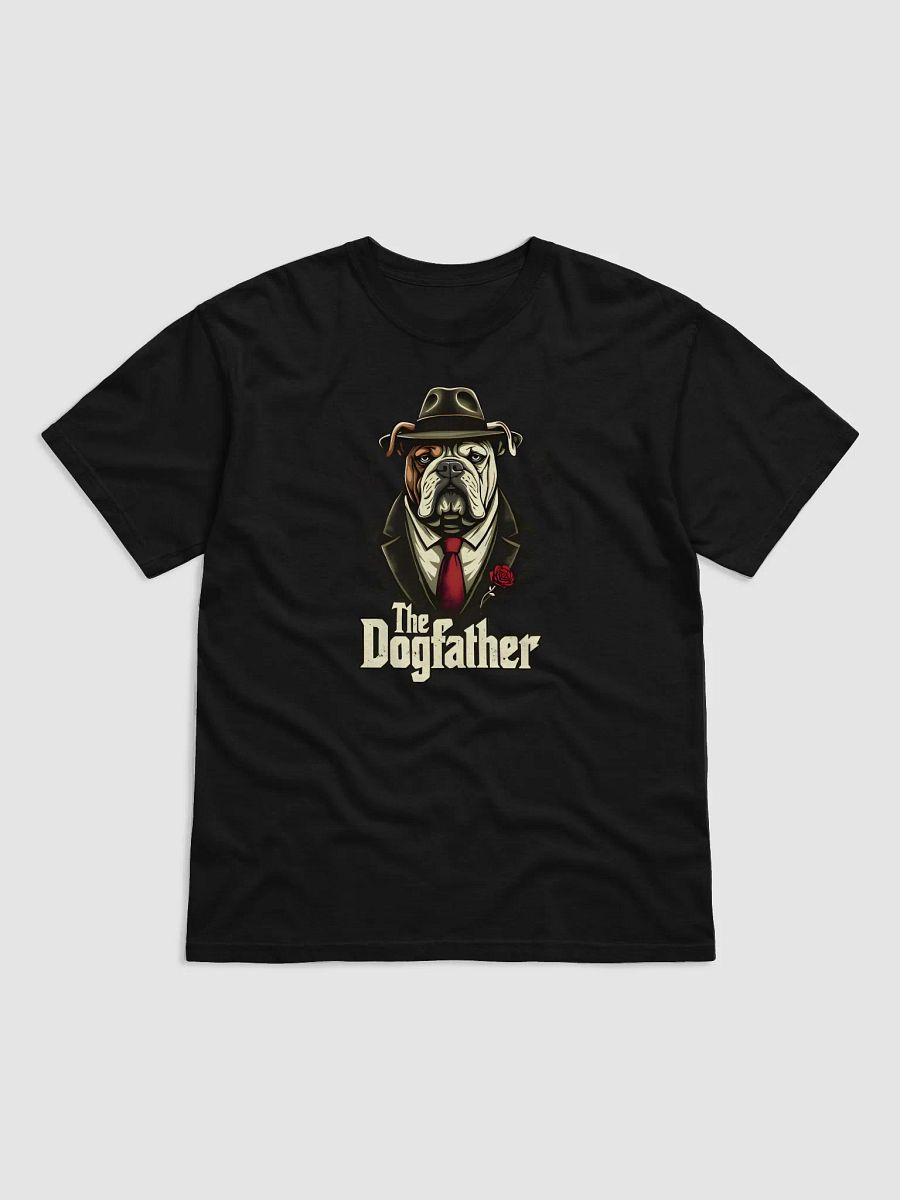 The Dogfather Gangster Bulldog T-Shirt product image (9)