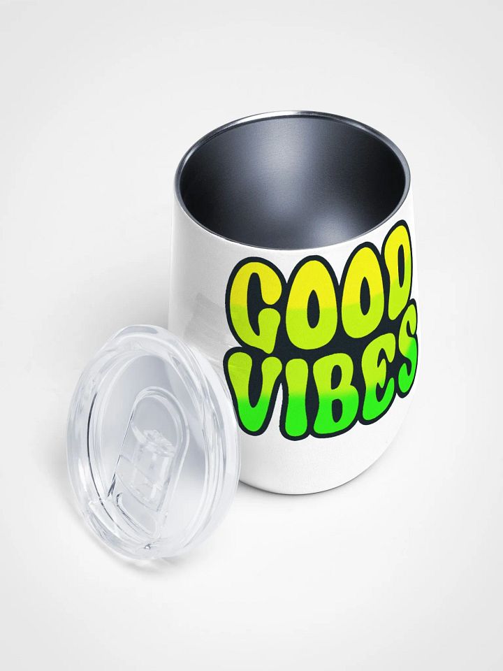 Good Vibes Wine Tumbler product image (1)