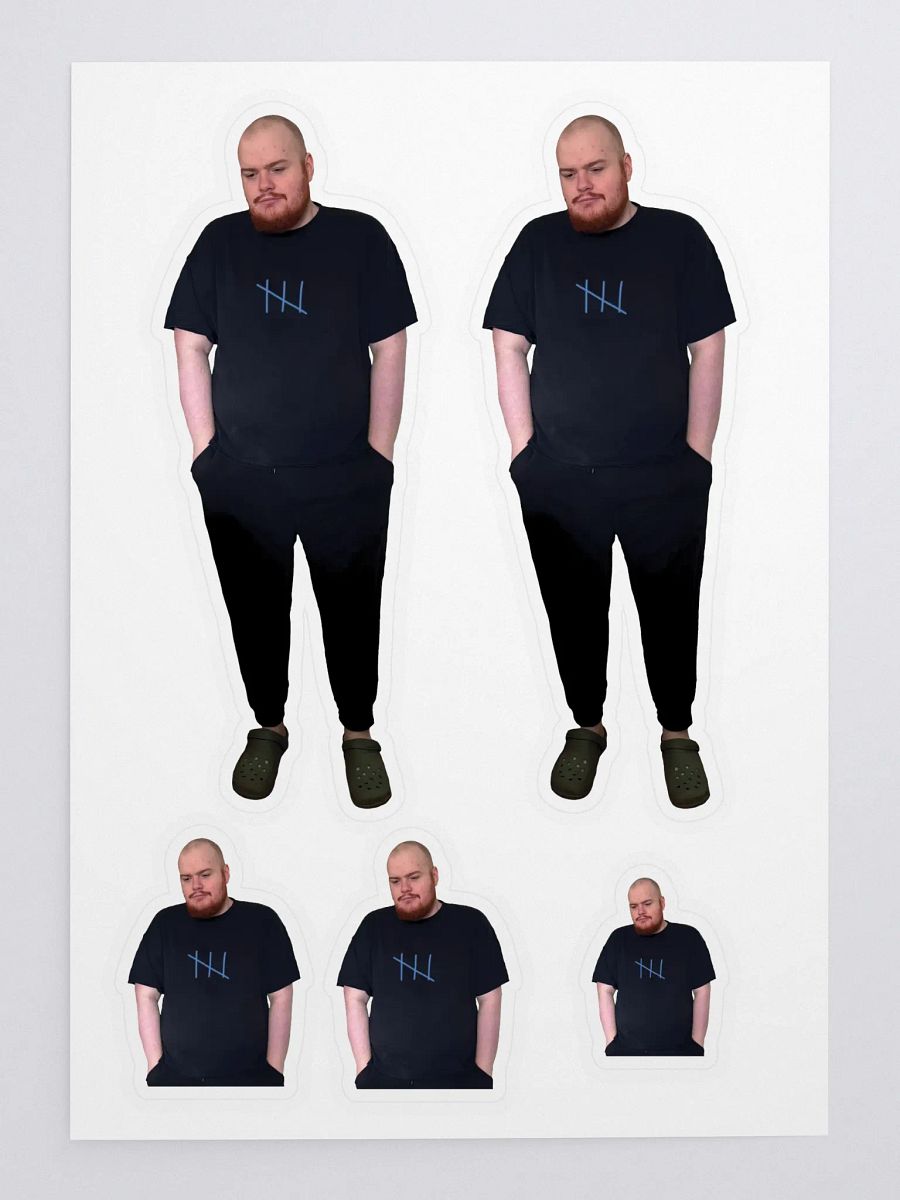 Just a Guy Sticker Sheet product image (3)