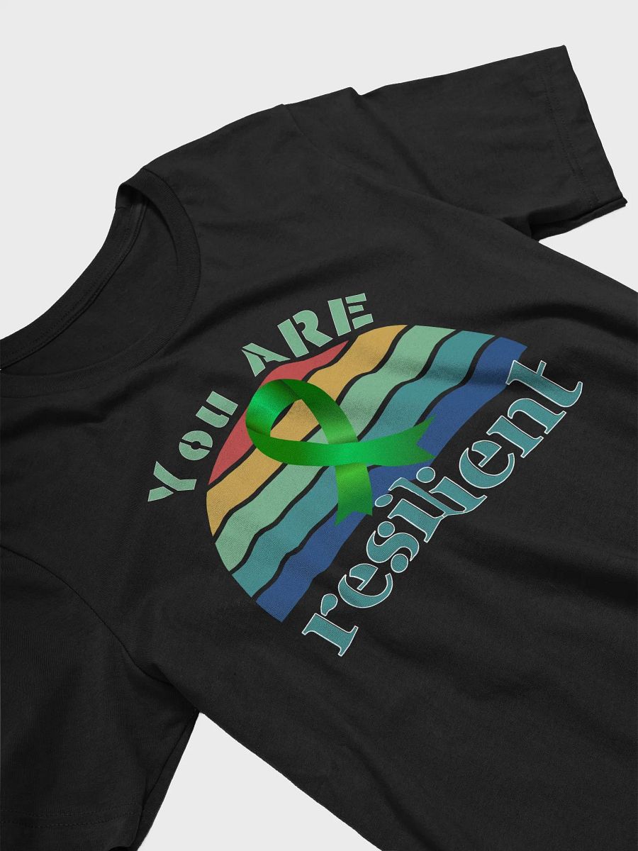 You Are Resilient, Ribbon Bella Canvas T-shirt. product image (3)