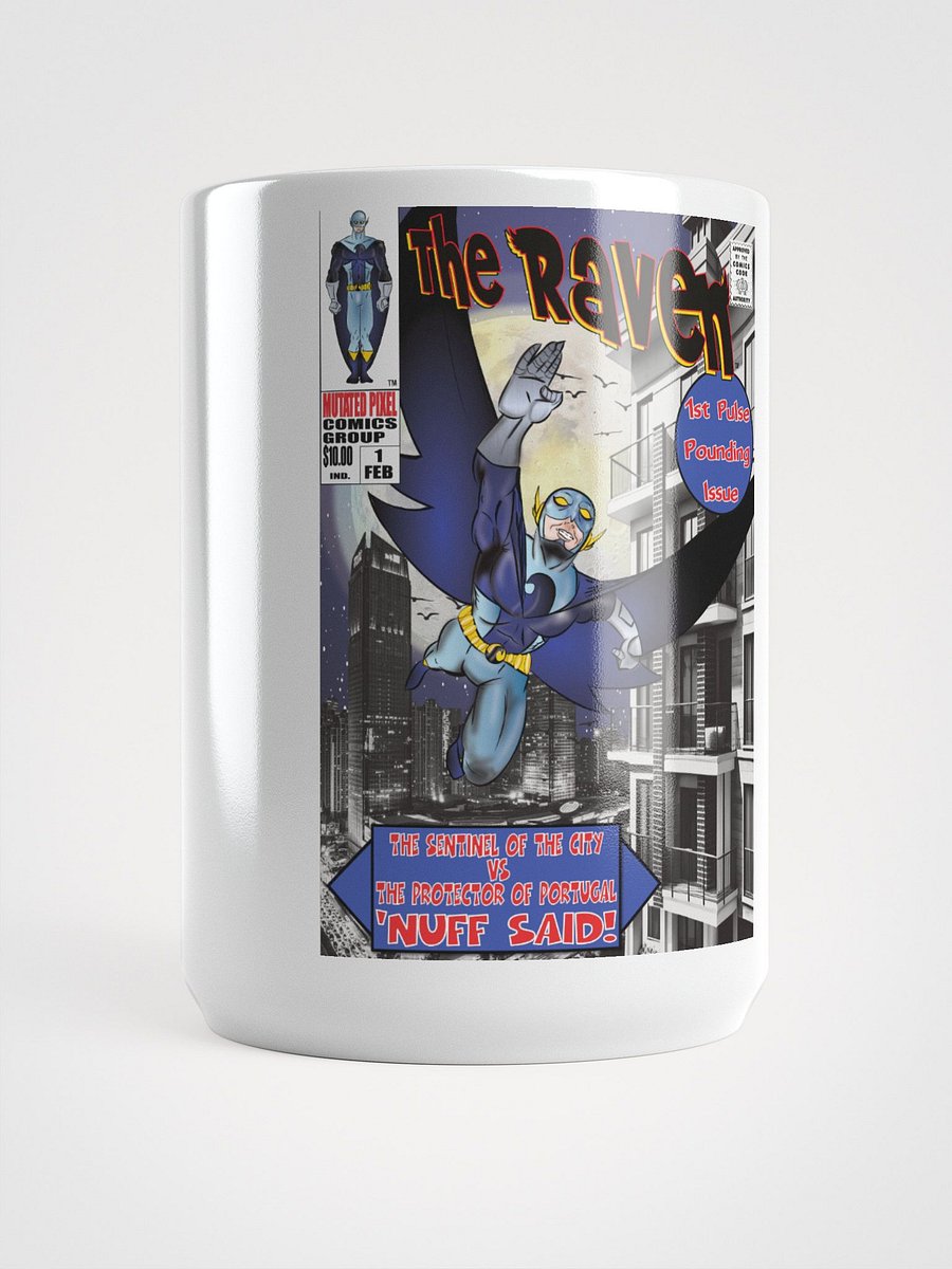 The Raven Comic Book Cover White Glossy Mug product image (1)