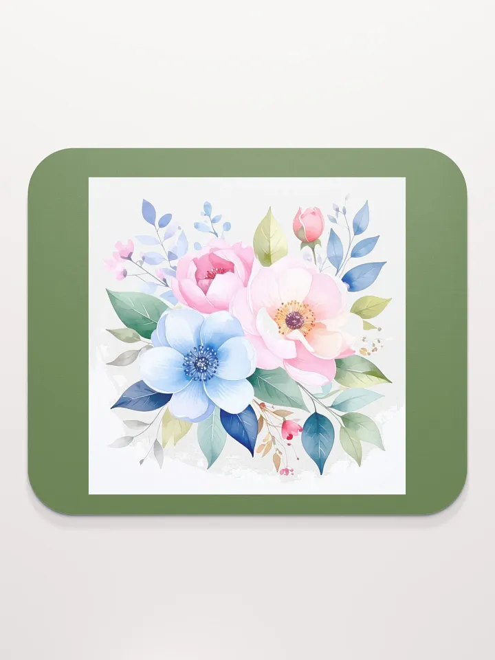 Columbia Road Market Mouse Pad (Light Floral) product image (2)