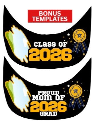 How to add an Image to the Bottom Brim of Your Hat - Original Templates and Videos - PDF PSD PNG Editable in Canva product image (3)